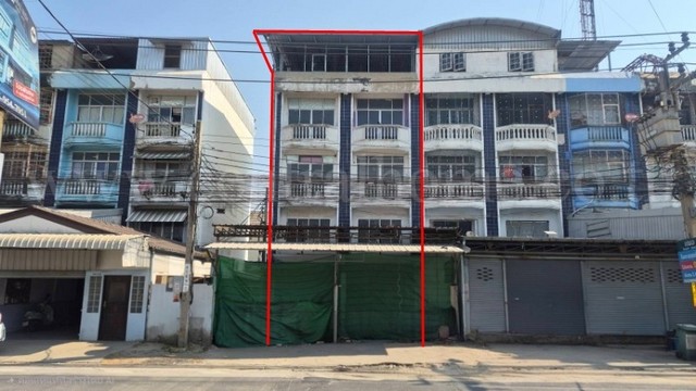 ให้เช่า อาคารพาณิชย์ 4 ชั้น 2 คูหา ถนนอัจฉริยะพัฒนา 2 ปลายบาง