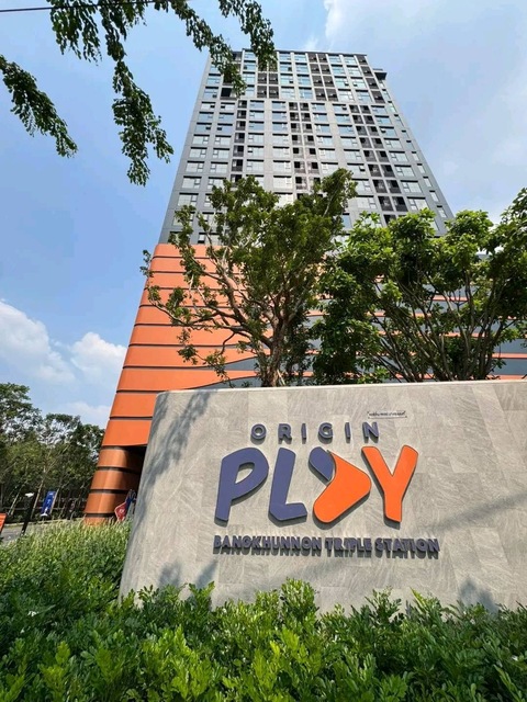 ขายดาวน์ขาดทุน 180,000 Origin Bangkhunnon Tripple station