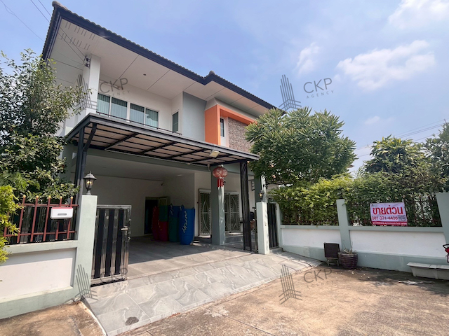 ขาย บ้านเดี่ยว หลังมุม โชคประชา รีสอร์ท ดอนเมือง ตกแต่งครบ พร้อมอ