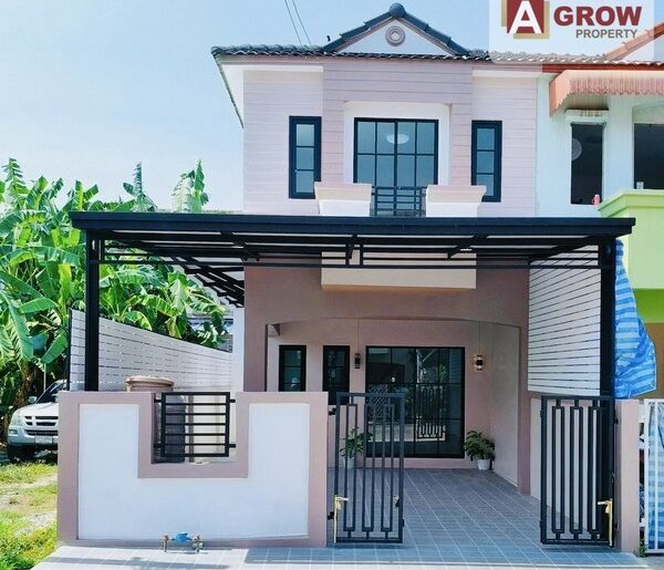 หมู่บ้านเคซี รามอินทรา 8 ถนนไทยรามัญ หลังมุม ตกแต่งใหม่พร้อมอยู่