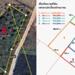 ที่ดินแบ่งขาย 66 274 ตร.วาถมแล้ว ติดถนนใหม่ ทำเลน่าอยู่ ใกล้นิคมล