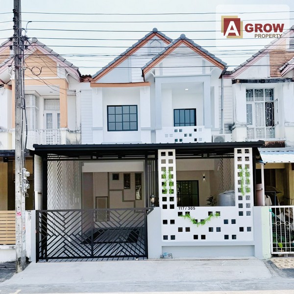 หมู่บ้านณัฐกานต์ ซอยสายไหม 64 ทำเลดี รีโนเวทใหม่ พร้อมเข้าอยู่