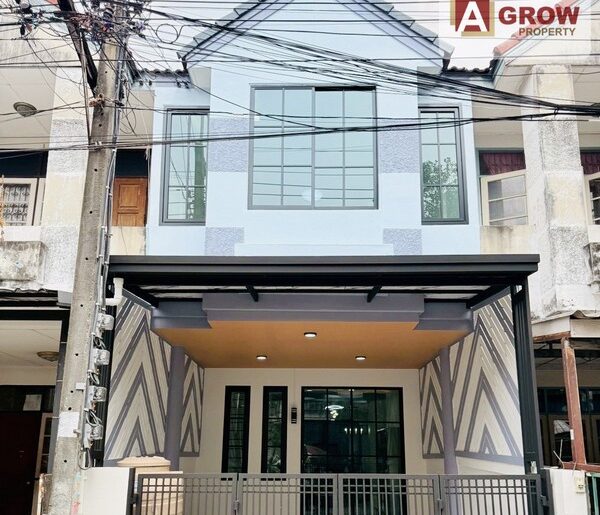 หมู่บ้านซิลล์วิลเลจ สายไหม 54 บ้านสวย รีโนเวทใหม่ทั้งหลังพร้อมอยู