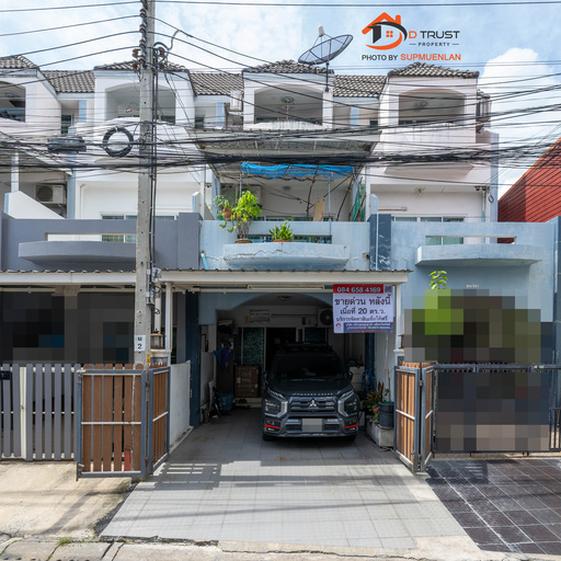 ขาย ทาวน์เฮ้าส์ 3 ชั้น 20ตร.ว. ซอยวัดเวฬุวนาราม 12 ( ดอนเมือง )
