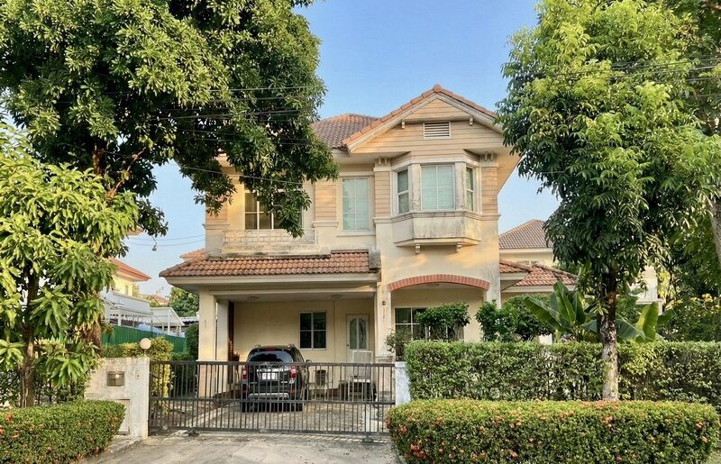 บ้านสวนที่ดินใหญ่ เหมาะรีโนเวท ขายบ้านเดี่ยวชัยพฤกษ์ 2 – สุวินทวง