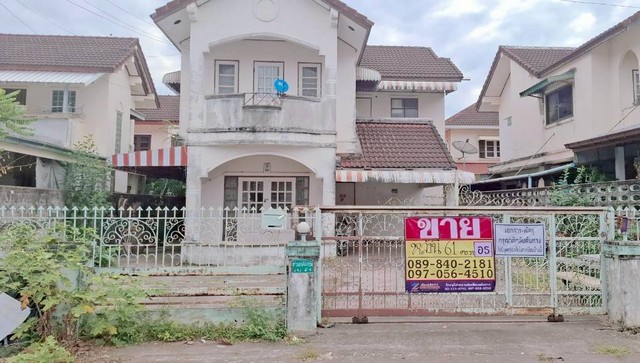 ขายบ้านเดี่ยว 2 ชั้น 61 ตร.วา หมู่บ้านเทพธานี ใจกลางเมืองหนองคา
