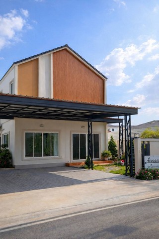 ขายบ้านเดี่ยวโครงการChic minimal house ซอยพระเงิน บางใหญ่ นนทบุรี