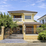 บ้านเดี่ยว หมู่บ้าน ชัยพฤกษ์ บางบัวทอง นนทบุรี (หน้าบ้านไม่ชนใคร)