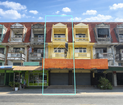 ขาย และ เช่า อาคารพาณิชย์ 3.5 ชั้น ซอย ไทรม้า 11 นนทบุรี