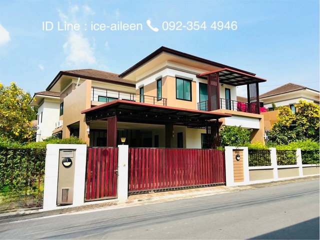 บ้านเดี่ยว 2 ชั้น Private Zone แปลงมุม ม.ซื่อตรงเซรีน พัทยา-สัตห