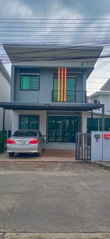 บ้านเดี่ยว 2 ชั้น สไตล์โมเดิร์น เฟอร์นิเจอร์ครบ น้ำไม่ท่วม หางดง