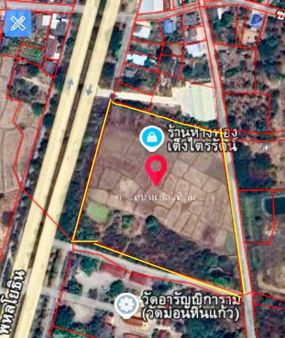 ขายที่ดิน 17-3-74 ไร่ ติดถนนสายเอเชีย(ขาล่อง) ลำปาง เกาะคา
