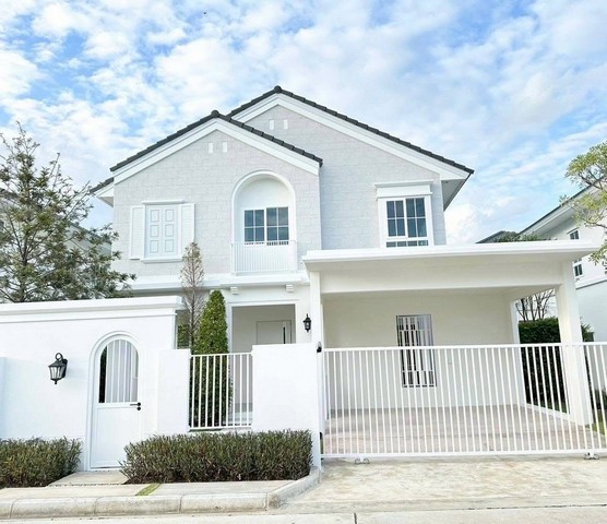 ให้เช่า บ้านเดี่ยว ชัยพฤกษ์ บางนา กม.15 บ้านติดสวนส่วนกลาง ใ