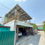 บ้านเดี่ยว 2 ชั้น สร้างเองเต็มพื้นที่ ใกล้วัดลาดปลาดุก บางใหญ่ นน