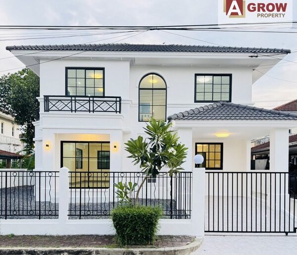 หมู่บ้านมัณฑนา 2 ศรีนครินทร์ ทำเลดี เดินทางสะดวก พร้อมอยู่