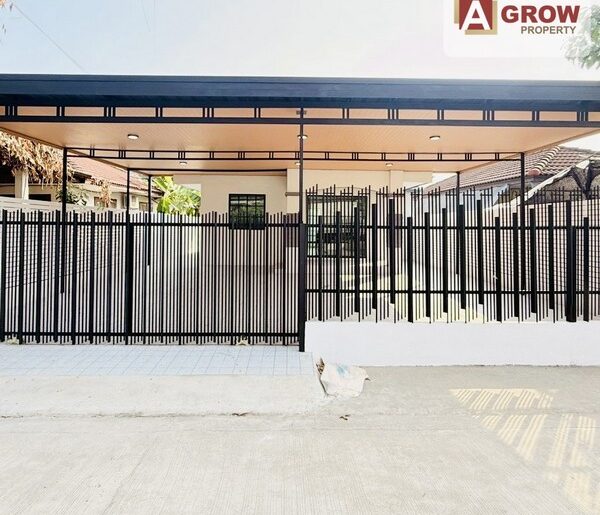 หมู่บ้านมีนบุรีการ์เด้นโฮม ราษฎร์อุทิศ 48 บ้านสวย ตกแต่งพร้อมเข้า