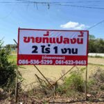 ขายที่ดินเปล่า ทำเลดี ใกล้ถนนเพชรเกษม – บ้านลาด เพชรบุรี