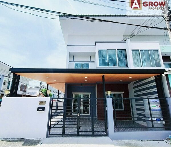 หมู่บ้านราชพฤกษ์ สุวรรณภูมิ – ลาดกระบัง เฟส 2 ตกแต่งครบ พร้อมเข้า