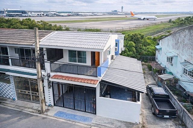 สนามบินดอนเมือง 850 ม วิภาวดีรังสิต70-80 ทาวน์เฮ้าส์ให้เช่า 3 นอน