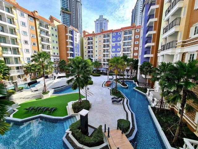 คอนโดสวนน้ำ Seven Seas Cote d’Azur Jomtien Beach Pattaya
