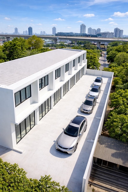 ปรับปรุงใหม รร.กรุงเทพคริสเตียน 2 กม.โกดัง 2 ชั้น 6 คูหา 820 ตร.ม