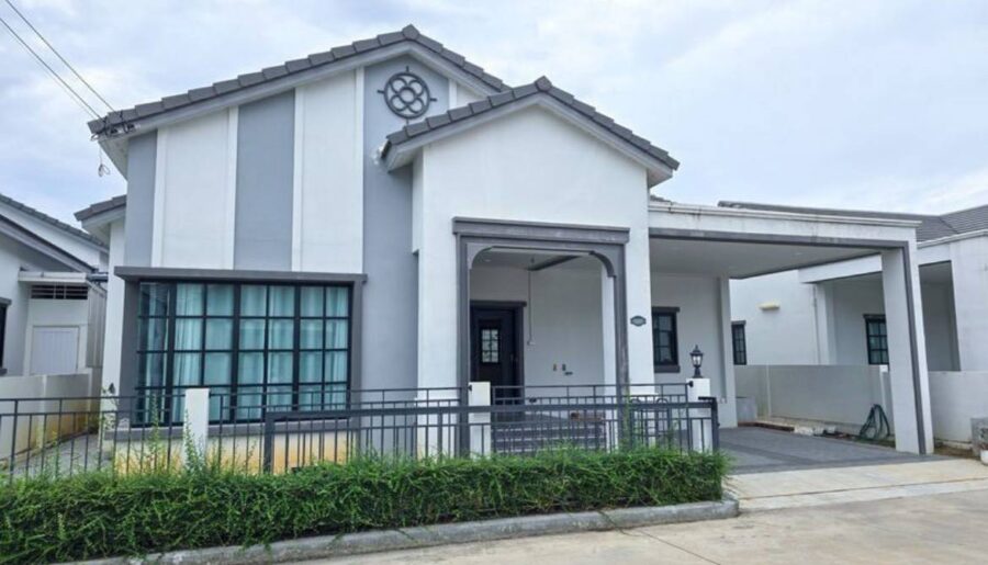 ขายบ้านเดี่ยวชั้นเดียว โครงการ The milton ปลวกแดง-มาบยางพร ระยอง