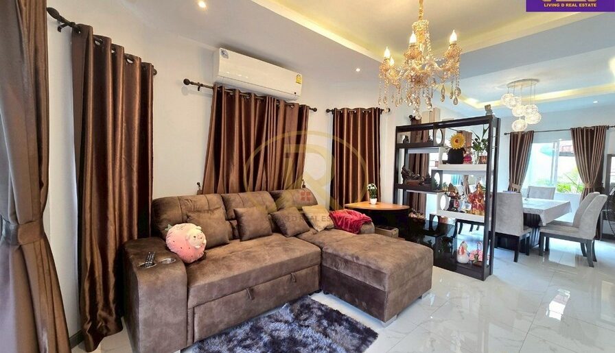 ให้เช่าบ้านเดี่ยว 2ชั้น มณีรินทร์ กรีนพาร์ค อ่างศิลา เมืองชลบุรี