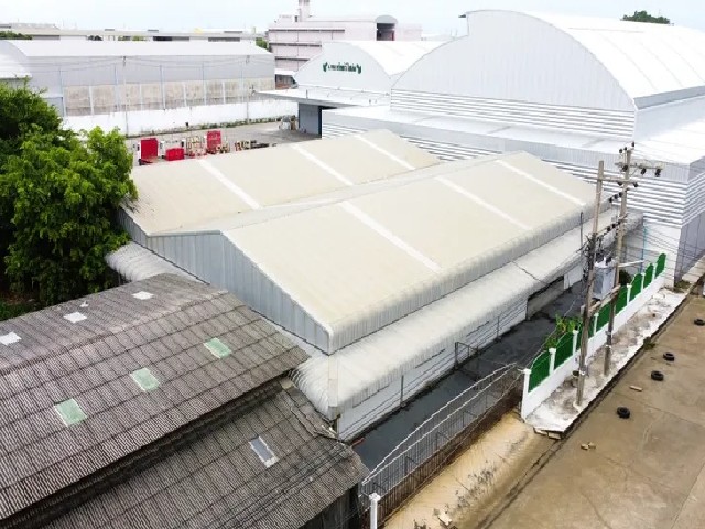 ขายโรงงาน บางปลา กล้ถนนเทพารักษ์ 200 เมตร เนื้อที่ 384 ตร.ว.