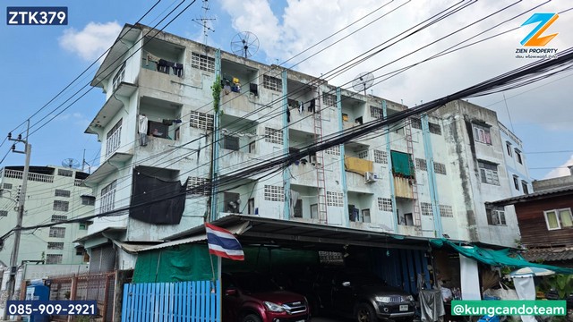 ขายด่วน อพาร์ตเม้นต์ 27 ห้อง ขายพร้อมผู้เช่าเต็ม ประชาอุทิศ90