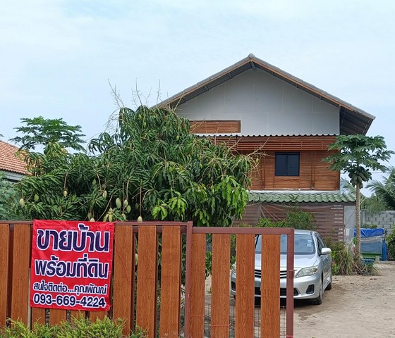 ขายบ้านพร้อมที่ดินสี่แยก ต.สลกบาตร อ.ขาณุฯ จ.กำแพงเพชร