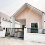 บ้านสร้างใหม่ สไตล์มินิมอล นอร์ดิก เดินทางสะดวก หางดง