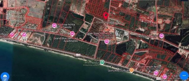 ขายที่ดิน ครึ่งไร่ ใกล้ หาดแหลมแม่พิมพ์