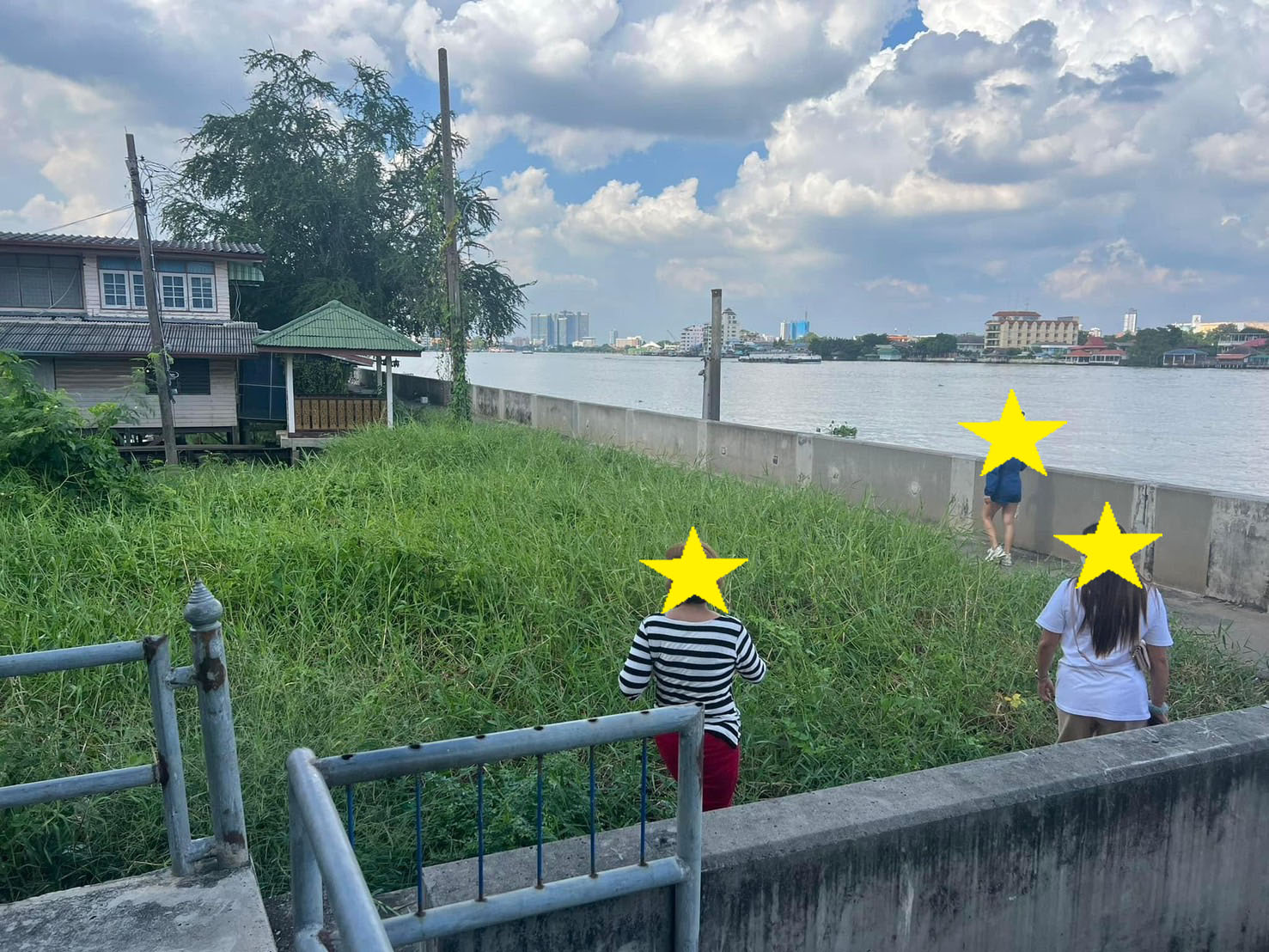 ขายที่ดินเปล่า 125 ตรว. ติดแม่น้ำเจ้าพระยา วิวแม่น้ำ,วิวสะพาน