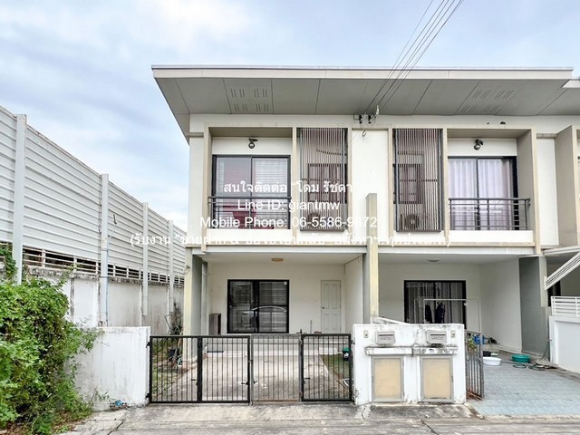 ขายทาวน์โฮม 2 ชั้น (หลังริม) ในโครงการย่าน ถ.บางนา-เทพารักษ์