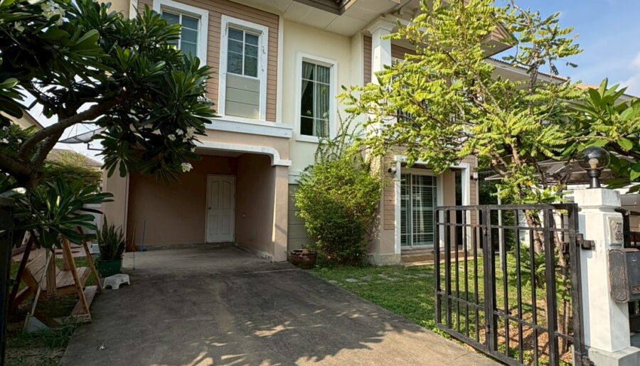 ขายบ้านเดี่ยว 2 ชั้น หมู่บ้านภัสสร19 จตุโชติ เขตสายไหม กรุงเทพมหา