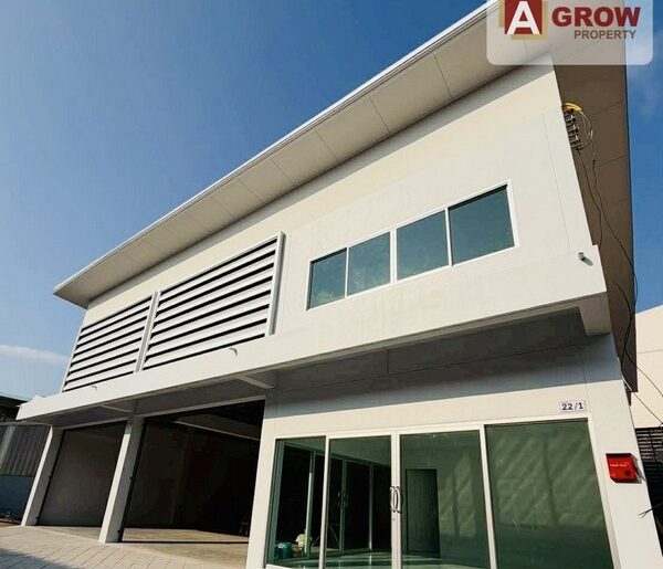 อาคารโกดังพร้อมสำนักงานให้เช่า ขนาด 400 ตร.ม. บางบอน สร้างใหม่