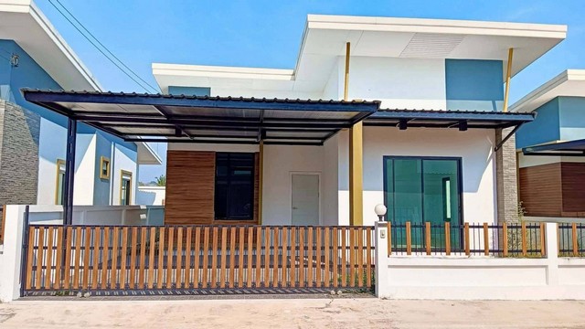 ปล่อยเช่าบ้านใหม่บ้านเดี่ยวชั้นเดียว เนื้อที่​ 54 ตร.วบ้านบึง ช
