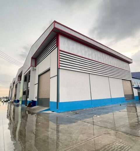 ให้เช่าโกดังพร้อมออฟฟิศ 459 ตรม ซอยบางปลา 2 บางพลี สมุทรปราการ