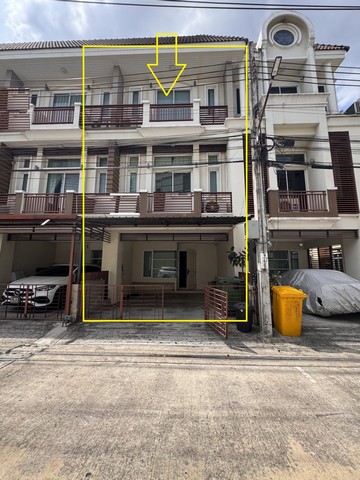 ให้เช่าทาวน์โฮม3ชั้น179ตร.มย่านเลียบด่วน Premium place สุคนธสวัสด