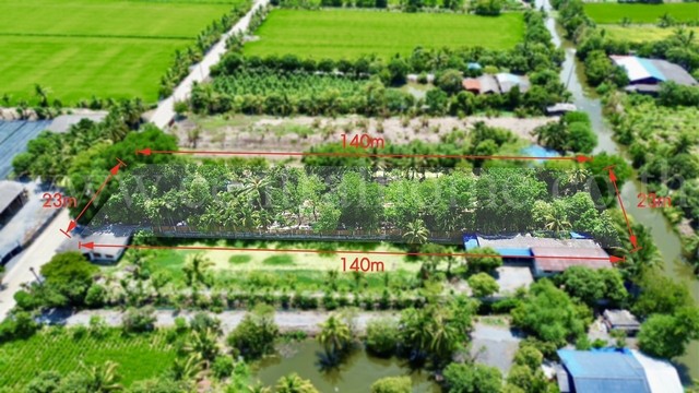 ที่ดิน 2 ไร่ พร้อมสิ่งปลูกสร้าง สไตล์คาเฟ่ ไทรน้อย – นนทบุรี ขุนศ