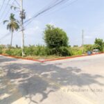 ขายที่ดินทำเลทอง ต.คลองใหม่ สามพราน นครปฐม ติดถนน 2 ด้าน
