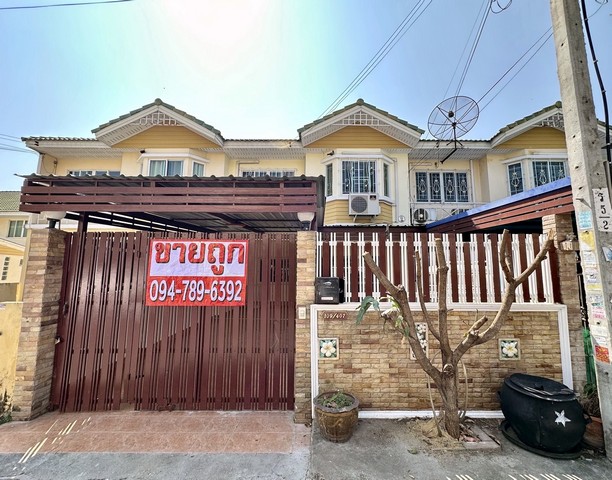 ขายทาวน์เฮาส์ ไซส์ใหญ่ 27.7 ตรว. ม.พิศาล