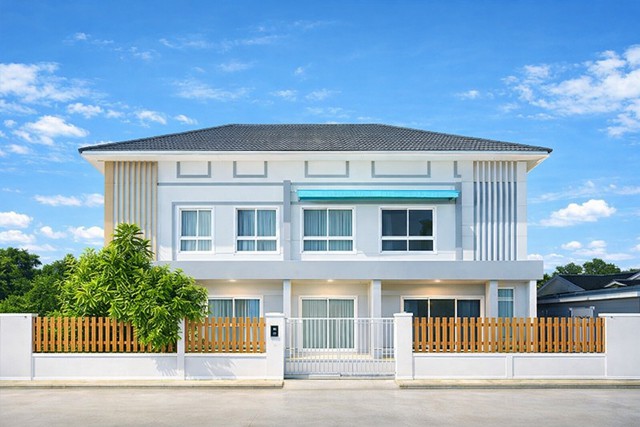 ใกล้โลตัส บ้านคลองสวน 800 เมตร บ้านแฝด 2 ชั้น ประชาอุทิศ 90 35ตร.