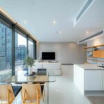 Modern 3BR Q1 Sukhumvit High Floor Stunning Bangkok View