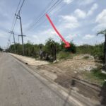 MT208 ขายที่ดินถมแล้วสวย 5 ไร่ ผังม่วงลาย ถ.ท้ายบ้าน ซ.เทศบาลบางป