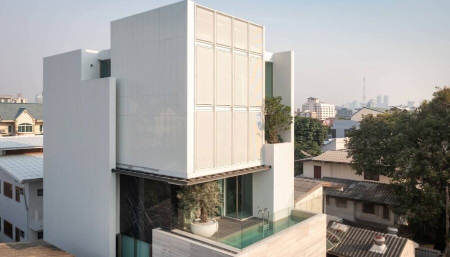โฮมมออฟฟิศ 5 ชั้น สะพานควาย – อารีย์ พร้อมลิฟต์ สระว่ายน้ำส่วนตั
