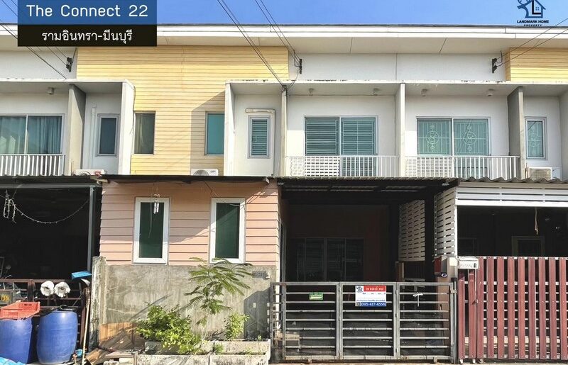 lN-092 ขายทาวน์โฮม 2 ชั้น เดอะคอนเนค22 รามอินทรา มีนบุรี