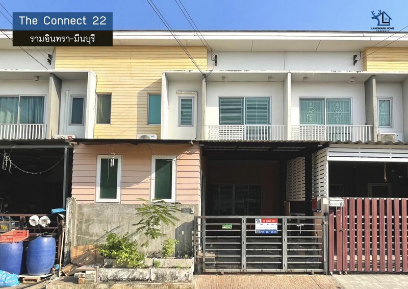 lN-092 ขายทาวน์โฮม 2 ชั้น เดอะคอนเนค22 รามอินทรา มีนบุรี