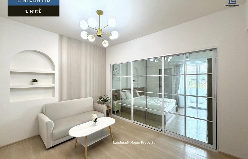 IN-100 ขายห้องชุด บางกะปิทาวน์คอนโด ขนาด 36.65 ตรม