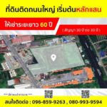 ให้เช่าที่ดินระยะยาว 60 ปีทำเลดี จังหวัดนครปฐม